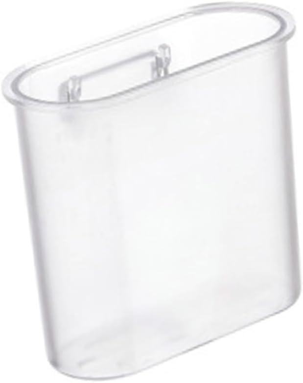 Amosfun Wall-Mounted Toothbrush Holder and Bathroom Organizer Shelf Punch-Free Storage Rack White Sturdy Plastic Suitable for Home Bathroom Easy to Install (Transparent)