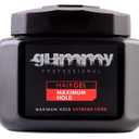 Gummy Hair Gel Maximum Hold Extreme Look 23.5 Ounce (700ml) (Pack of 3)
