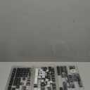 dagaladoo Black keycaps Double Shot PBT keycaps Shine Through Wave of Kanagawa Side Printed Key caps Cherry Profile Custom Key Cap Set for 100%, 75%, 65%, 60% US Layout Mechanical Keyboard