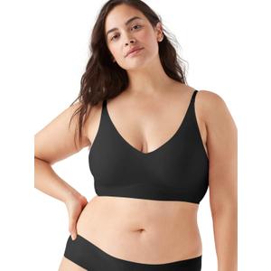 True & Co Women's True Body Lift Triangle Adjustable Strap Bra ((Medium) 34-36A/D, Black)