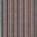 Garland Rug Carnival Stripe Non-Slip Recycled 2' X 5' Multi-Color Area Rug – Modern, Stain-Resistant, Ideal for Living Rooms & High-Traffic Areas