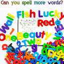 Magnetic Letters and Numbers for Classroom Educating Kids in Fun -Educational Alphabet Refrigerator Magnets Building Preschool Toddler Spelling and Learning Rfidge Magnets-112 Pieces