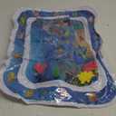 Infinno Inflatable Tummy Time Mat Premium Baby Water Play Mat for Infants and Toddlers Baby Toys for 3 to 24 Months, Strengthen Your Baby's Muscles, Portable