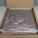 Art3d Drop Ceiling Tiles, Glue up Ceiling Tiles, 2'x2' Plastic Sheet in Antique Copper (12-Pack, 48 Sq.ft)