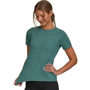 Spyder Womens Workout Tops Crewneck Tee Workout Gym Shirts for Women, Athletic Running Short Sleeve Tops, Size: Medium