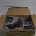 Solar Post Cap Lights Outdoor 12pack, Waterproof Solar Powered Deck Fence Post Lights for 4x4 Wood/Vinyl Posts, Solar Outdoor LED Light with Cool/Warm Lighting Decorate Garden Patio Porch (Brushed Copper)