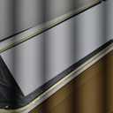 Full Length Mirror 48x14 Inches - Over The Door Hanging Mirror for Bedroom, Living Room, Closet - Arch Floor Mirror, Door Mirror with Gold Frame - No Drill Easy Install