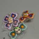 3-Piece Animal Suction Cup Spinner Toys for 1-3 Year Old Boys & Girls - Sensory Toys for Toddlers 12-18 Months - First Birthday Gifts