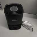 Honeywell Allergen Plus Compact HEPA Small Room Air Purifiers for Home, Up to 530 Ft Coverage, 3-in-1 Filter, Pet Dander, Smoke & Odor Reducer Air Quality Sensor with Auto Mode, Black, HPA125B