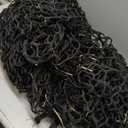 2 Pieces Heavy Duty Stock Tank Slow Feed Hay Net 1-4/7'' Holes Hay Feeder with Buckle Adjustable Large Hay Bags for Horses Goats (Stock Tank Not Included, Please Check the Size Before Order)