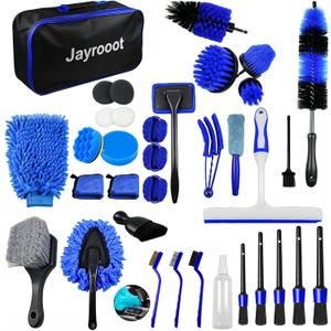37Pcs Car Detailing Kit,Car Wash Cleaning Kit