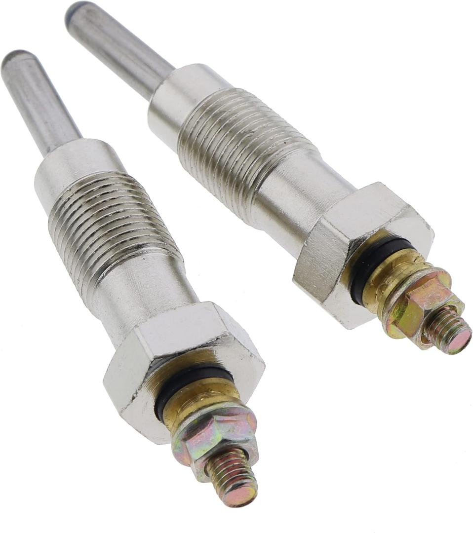 JEENDA 2PCS Glow Plugs SBA185366010 83920293 Compatible with Ford New Holland 1000 1500 1600 1700