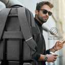 Lenovo 15.6-inch Laptop Backpack (B200) - 16L Capacity Padded Tablet & Computer Bag with 6 Pockets  Slim Everyday Water- Resistant Backpack, Grey