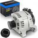 12317605061 14204 Alternator 2.0L for BMW 228i 228i xDrive 320i 320i xDrive 328i 328i xDrive 428i 428i xDrive 528i 528i xDrive Z4 X1 X3 X4 2013-2018, Replaces 1042106402 12317605479 AL9449X