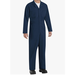 Red Kap Men's Twill Action Back Coverall, 42 Red Kap Men's Twill Action Back Coverall, 42