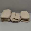 8 Pack Small Storage Baskets for Organizing, Woven Rope Bins for Bathroom, Closet, Shelf Organizer, Cute Cube Decorative Box for Towels, Baby Nursery, Toys, Gift Empty Baskets - 11.5"x7.5"x4.7"-Brown