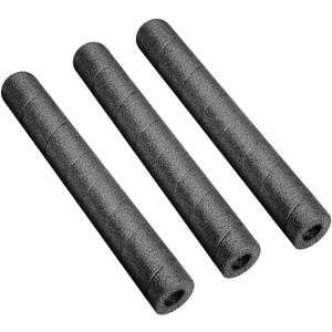 3 Pack Pipe Insulation Foam Tube,15.7 Inches Multi-Purpose Black Foam Pipe Protection for Outdoor Indoor Swimming Pool Handle,Door Handles and Winter Water Pipes