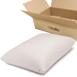 Hullo Buckwheat Pillow Standard Size 20"26"  Organic, Cooling, Firm Pillows for Sleeping  Made in USA (Standard (Pack of 1))