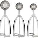 KitchenAid Cookie Dough Scoop Set, Set Of 3, Black
