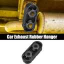 X AUTOHAUX Muffler Exhaust Hanger Insulator 15092802 Bushing Rubber Mount Bracket for Chevy for GMC 1999-2018 Silverado Sierra 1500 2000-2018 15740212 25956663 1pcs