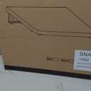 Wall Mounted Folding Desk, Space Saving Drop Leaf Table for Small Spaces, Modern Floating Workbench for Kitchen, Dining, Home Office, Laundry Room, Bedroom, Easy Install, White 23.6" x 31.5"