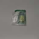 Sesamee K436 4 Dial Bottom Resettable Combination Brass Padlock with 1-Inch Hardened Steel Shackle and 10000 Potential Combinations