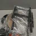 LASZOLA 4 Tier Metal Plant Stand for Indoor Corner, Heavy Duty Wooden Flower Holder Rack for Mutiple Plants, Planter Display Shelf for Patio Garden Balcony Living Room, Black