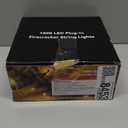 Cluster Lights Christmas 1000 Led Fairy Lights Green Wire 108FT Twinkle Lights with Remote 8 Modes String Lights Timer Plug in Firecracker Fairy Light for Outdoor Valentines Day Decorations,Warm White