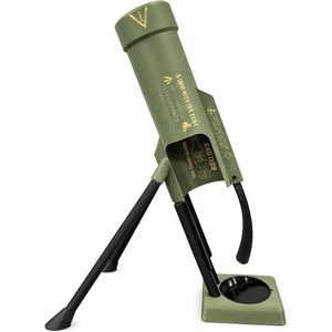 Mortar Bottle Opener Beer Bottle Mortar Opener Tube, 51mm Heavy Duty Tactical Cap Launcher Hands-Free, Funny Beer Bottles Opener For Bars Desks Shelves Green (Green-For Corona Beer 335ml)