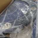 REAHOISY Poker Table Foldable, Casino Leisure Gamimg Table for 8/10 Player, Folding Texas Holdem Blackjack Table with Padded Rails & Cup Holders for Home Game Room, 84 Inch