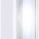 Saillong 1 Piece Lighted Doorbell Button, Wall Mounted Garage Door Opener Switch with LED Light Compatible with Most Wire Doorbell Chimes, Transformer, Ringers, Buzzers (White,White Light)