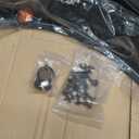 10L0L Golf Cart Fender Flares for 2008-2015 EZGO RXV G&E, Standard Front Rear Fender Flares (NOT for Modified Cart)