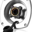 RV City Water Inlet with Check Valve Chrome Wall Mount City Water Connection for rv Water Fill Inlet for Camper,Marine,Trailer,Motorhome Inlet