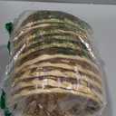 10 Pack Round Bamboo Gift Baskets, 7" Small Woven Bread & Fruit Basket for Kitchen Restaurant Display, Party Decor Serving Storage