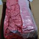 Porch Swing Cushions, Outdoor 3 Seats Swing Cushion Replacement Pad with Backrest, Waterproof Bench Cushion with Ties, for Porch, Garden, Backyard Furniture Patio Lounger (Red 60 * 40 in)