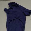 Jecikelon Winter Dog Hoodie Sweatshirts with Pockets Warm Dog Clothes for Small Dogs Chihuahua Coat Clothing Puppy Cat Custume (Navy, Large)