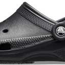 Crocs Unisex Adult Classic Clog (9 Women/7 Men, Black)