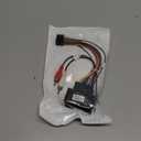 16Pin ISO Aftermarket Radio Harness Adapter Compatible with Chevrolet 2013-2016 GMC 2010-2017 with Audio Input SWC, 16Pin Android Car Stereo Wiring Harness with Reverse Cable