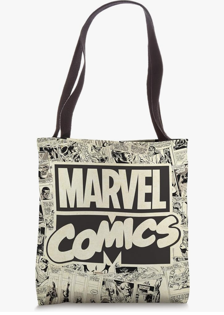 Marvel Comics Retro Comic Panels Tote Bag