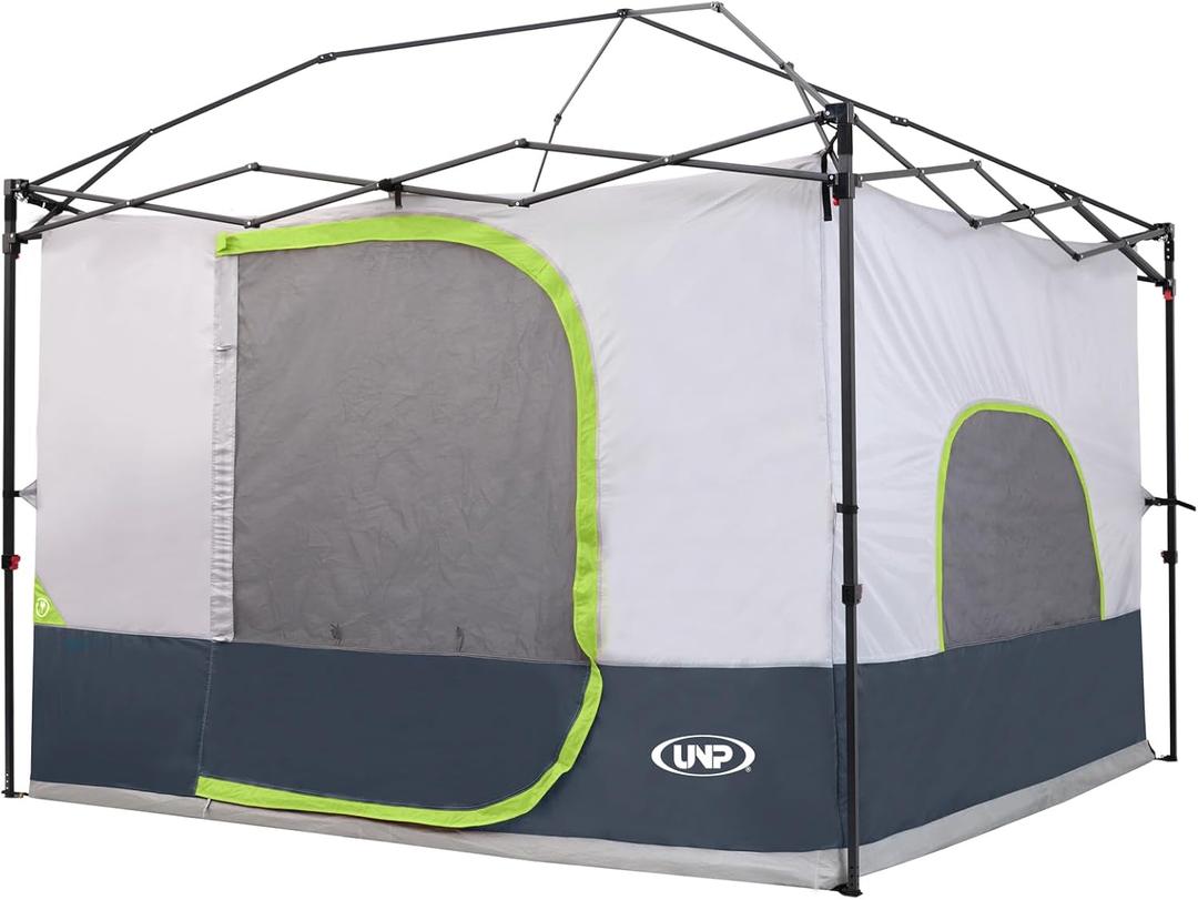 UNP Inner Tent | Side Tents for 10' x 10' Pop Up Canopy Camping Easy Set Up Gazebo (Dark Blue)