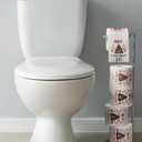 2 x 21st Birthday Gifts for Her Him - Happy Prank Toilet Paper - 21st Birthday Decorations Party Supplies Favors - Novelty Bday Present for Boy Girl, Men Women, Friends - 21 Year Old Funny Gag Gifts - Red
