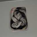 BERON Black White Wig Long Wavy Split Wigs for Women Long Curly Black White Wig for Party Halloween or Cosplay