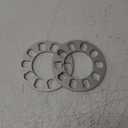 5/16 inches Universal 5lug Wheel Spacers for 5x100 5x114.3 (5x4.5) 5x120 5x112 5x115 5x110 5x108 (5x4.25) Bolt Pattern, Pack of 2