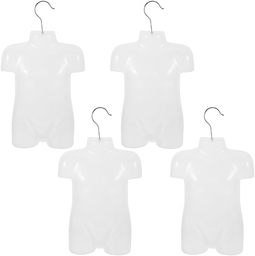 CHILDWEET 4Pcs Full Body Mannequin for Clothes Display for Clothing Showcases and Retail Use
