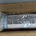 42 INCH Portable Swamp Cooler Air Conditioner w/4 Modes & 3 Speeds, 1-Gal Tank for 15H Cooling Evaporative Air Cooler, 12H Timer, Remote, 90° Oscillating Windowless Air Conditioner for Bedroom