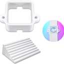 Light Clips for Govee Outdoor Lights H805, Mounting Brackets for Govee (Non-Pro Version H705) Outdoor LED Lights, Install Firmly, Replace 3M Glue, for Govee Permanent Outdoor (72, Track System)