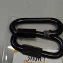 PAMAZY 2PCS 4.2 Heavy Duty Chain Quick Links, 2500 LBS Weight Capacity, Durable, Anti-Rust, High Strength Chain Connector, Carabiner for Big Chain Connecting, Hammock Hanging, Hiking, Camping
