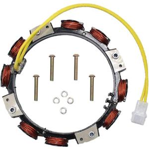Partman 592830 696458 Fit for Alternator Charging Coil Stator fits for John Deere GT235 L120 LT166 Craftsman V-Twin