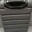 Wrangler 22" Hardside Spinner Carry-On Luggage, Charcoal