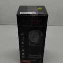 Portable Misting Fan for Outdoor Patios - 30000mAh Rechargeable Battery Operated Camping Fan with 2L Water Tank, 4 Spray, 4 Speeds & RGB Light for Fishing/Travel/Garden Party/Golf/Tent/Office